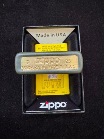 Zippo - Zonder minimumprijs - Aansteker - Staal (roestvrij), Nieuw