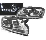 PHARES VOLKSWAGEN VW PASSAT B7 10-14 FEUX DIURNES FOND NOIR, Verzenden, Nieuw