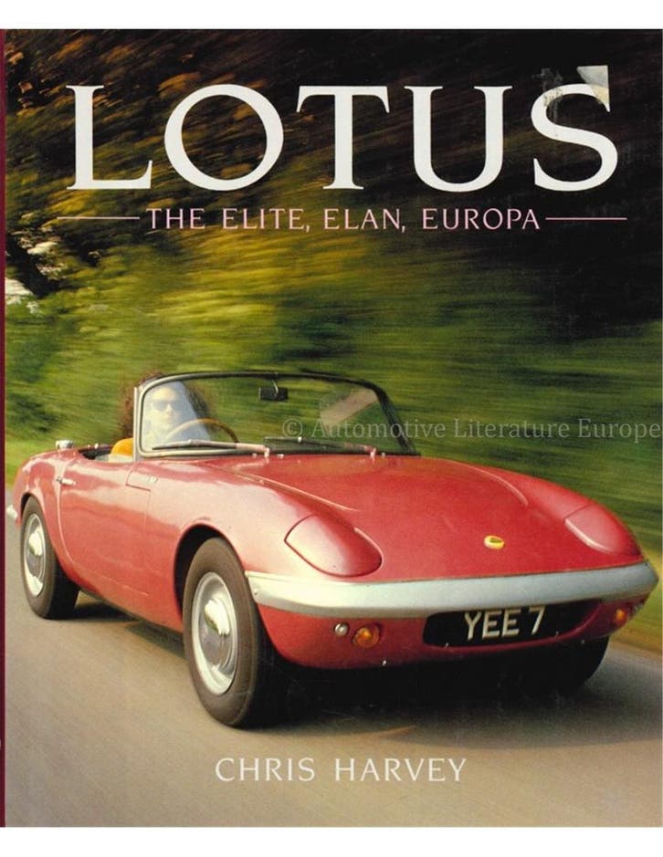 LOTUS, THE ELITE, ELAN, EUROPA, Boeken, Auto's | Boeken