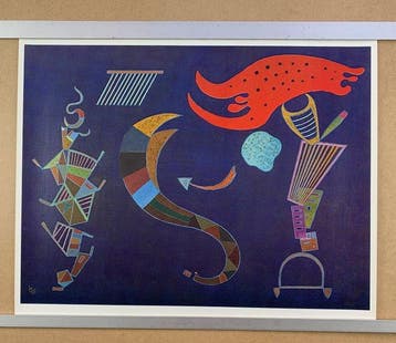 Wassily Kandinsky (after) - The Arrow, 1943 - Bauhaus