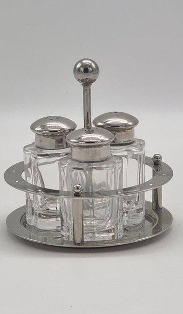 Alessi - Michael Graves - Peper- en zoutstel - MG06 - Staal,