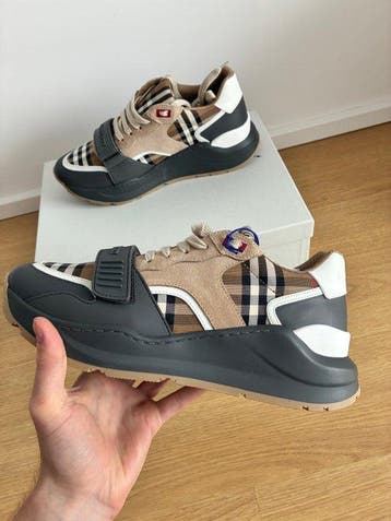 Burberry - Ramsey vintage checkered - Sneakers - Maat: EU 42, Kleding | Heren, Nieuw