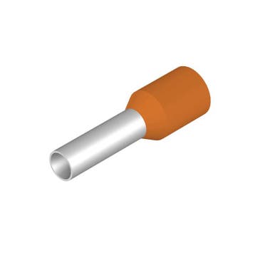 Oranje Draad Eindklem 4mm² Geïsoleerde Terminal - 9021100000, Doe-het-zelf en Bouw, Verzenden, Nieuw