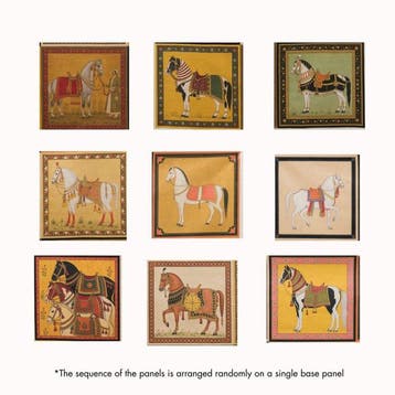 GA001 - Decoratief Weefsel La Scuderia Imperiale –