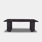 Tafel Boomstam Eikenhout  Half Rond  200x100, Huis en Inrichting, Nieuw