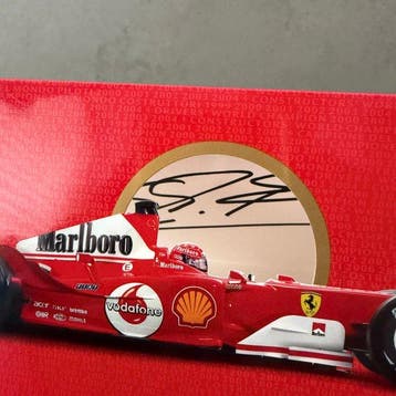 Ferrari - Biglietto Auguri 2004 autografato - Michael