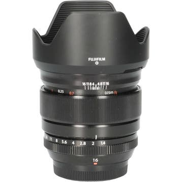 Tweedehands Fujifilm XF 16mm f/1.4 R WR - Zwart CM0321, Ophalen of Verzenden, Gebruikt, Overige typen
