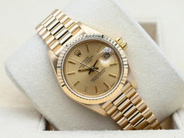 Rolex Lady-Datejust Ref. 69178 Year 1991 (Box & Papers), Handtassen en Accessoires, Rolex, Polshorloge, Ophalen of Verzenden, Zo goed als nieuw