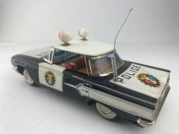 Ichiko - Voiture jouet en étain - Chevrolet Impala Police