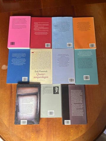 Erik Vlaminck - Lot met 11 uitgaven, waarvan 4 gesigneerd -