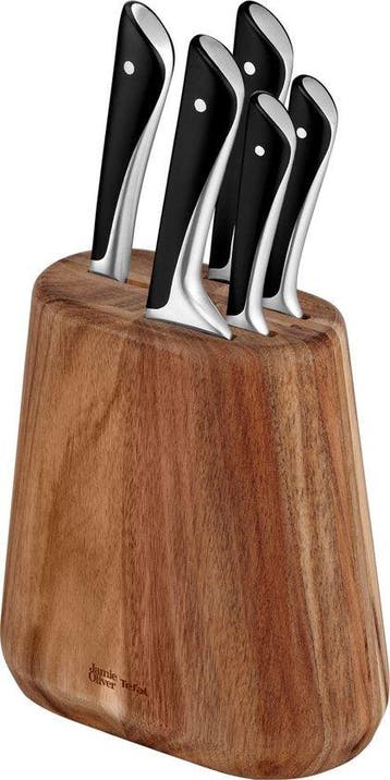 Jamie Oliver by Tefal Messenset 5-delig — gebruikt, Huis en Inrichting, Keuken | Keukenbenodigdheden, Verzenden, Nieuw
