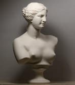 Beeld, Dea afrodite - 32 cm - Marmer