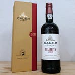 2011 Cálem - Colheita Port - Douro - 4 Flessen (0.75 liter), Nieuw
