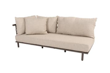 4 Seasons Outdoor Ezra 3-zitsbank in de kleur terre met