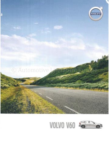 2016 VOLVO V60 BROCHURE ZWEEDS, Nieuw