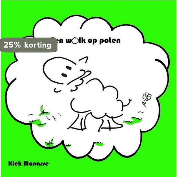 Een wolk op poten 9789491670206 Kiek Manasse, Livres, Livres pour enfants | 0 an et plus, Envoi