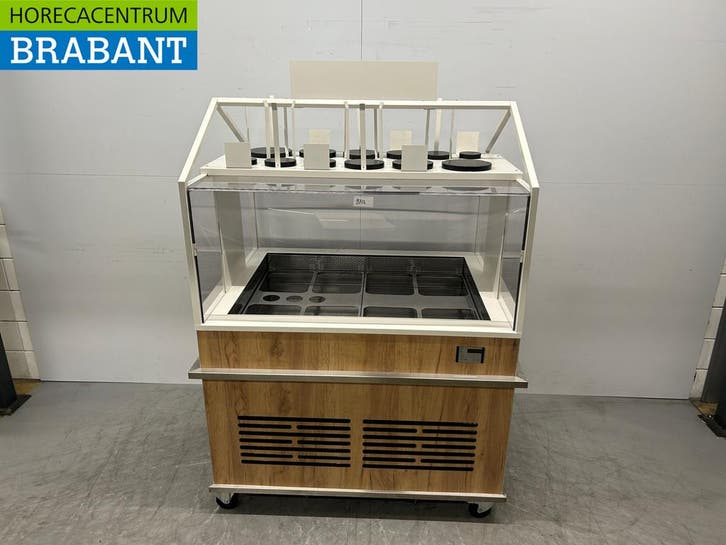Buffet à salade mobile Refroidisseur de buffet réfrigéré, Articles professionnels, Horeca | Équipement de cuisine, Envoi