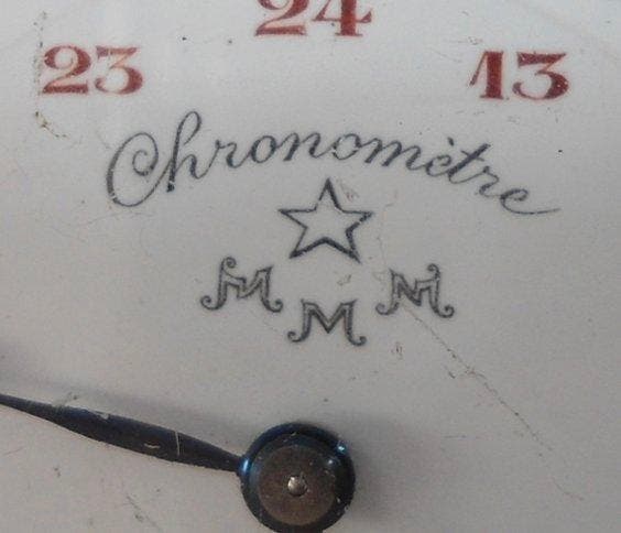 Chronometre 3M - Silver Pocket watch - 1900-1949, Handtassen en Accessoires, Horloges | Heren