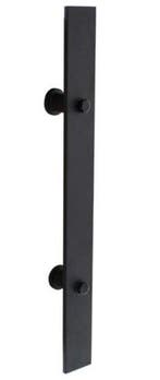 Intersteel Deurgreep Plat 400 x 40 mm Mat Zwart, Ophalen of Verzenden, Nieuw