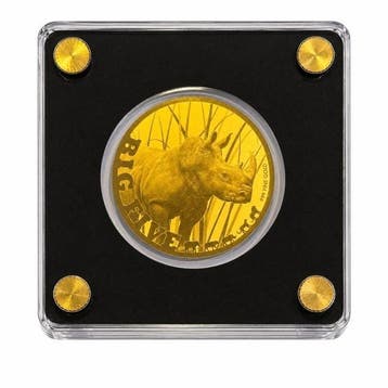 Tsjaad. 5000 Francs 1/200 oz 999 Fine Gold 5000 CFA Francs
