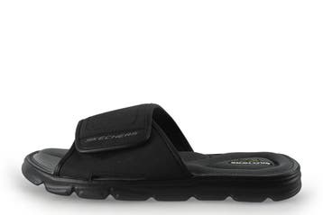 Skechers Slippers in maat 42 Zwart, Kleding | Heren, Slippers, Verzenden, Zwart, Zo goed als nieuw