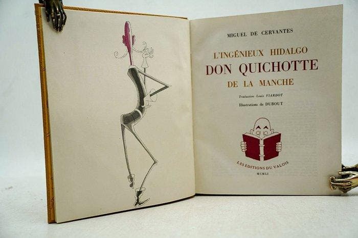 Miguel de Cervantes / Dubout & Déchaux - LIngénieux Hidalgo, Antiek en Kunst, Antiek | Boeken en Manuscripten