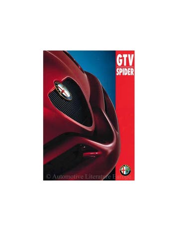 1997 ALFA ROMEO GTV | SPIDER BROCHURE NEDERLANDS