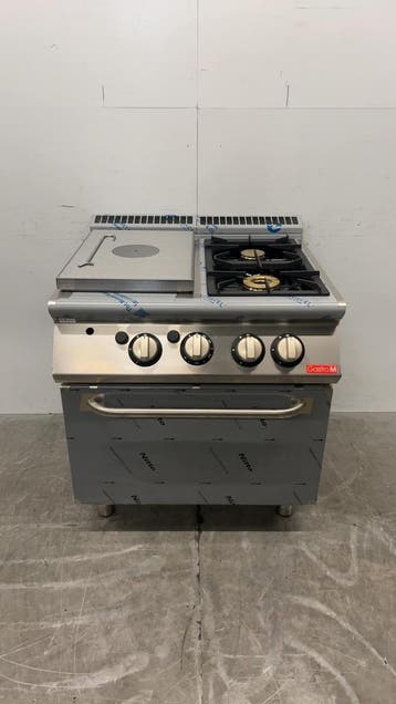 Cuisinière à plaques en acier inoxydable Gastro M TPPCFGB, Verzenden