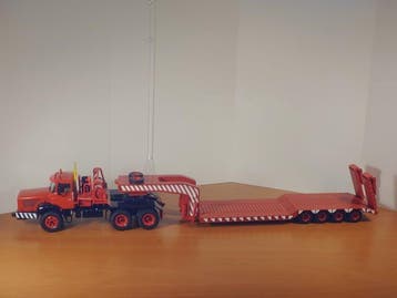 IXO 1:43 - Model vrachtwagen (2) - Berliet TBO 15M3 6x4 -, Nieuw