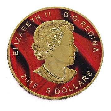 Canada. 5 Dollars 2016 - Superman Shield