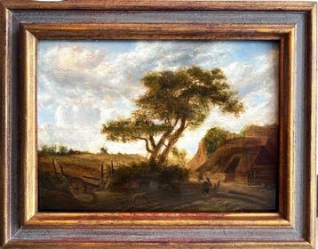 English School(XVIII-XIX) - NO RP - A Tranquil Country Road