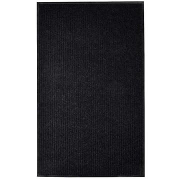 vidaXL Deurmat 117x220 cm PVC zwart, Verzenden