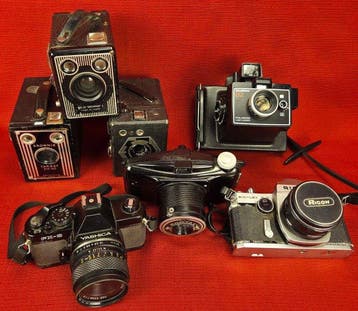 Ricoh, Yashica, Kodak, Polaroid Vintage & Classic Camera, Nieuw