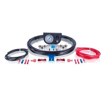 Manometer set Ø 40 mm enkel | Hulpluchtvering Universeel Mat, Autos : Pièces & Accessoires, Verzenden
