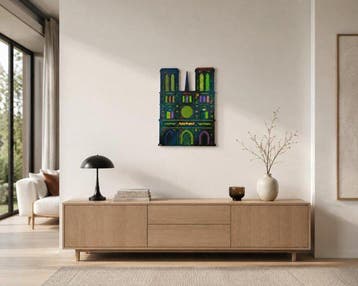 Krzysztof Gudanski - Notre Dame - Urban Geometry, Relief