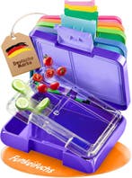 2dekans | Funkelfuchs® - Lunchbox kinderen met vakjes -, Maison & Meubles, Cuisine| Tupperware, Ophalen of Verzenden