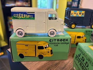 J.R.D. 1:43 - Modelauto (4) - Citroën Fourgon 1200Kgs TUB