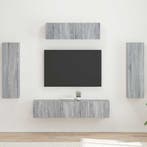vidaXL TV Kast 5 pcs Grijs Sonoma, Huis en Inrichting, Verzenden, Nieuw