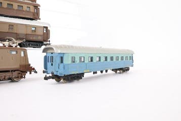 Lima H0 - Ensemble de train (6) - E 424 143 avec 5 wagons -, Hobby en Vrije tijd, Nieuw