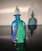 Murano - Flacon de parfum - Avec des murrine - Verre de, Antiquités & Art