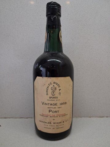 1958 González Byass & C° - Vintage Port - Embouteillé en, Nieuw