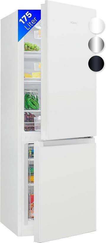 Bomann KG7352 - Koelvriescombinatie - 143 cm - 175L - Wit, Ophalen of Verzenden