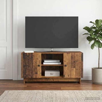vidaXL TV Kast 102 x 34,5 x 50 cm Oud hout Bewerkt hout, Verzenden