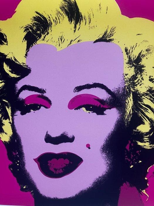 Andy Warhol (after) - Marilyn Monroe (pink) - Tamaño XL, Antiquités & Art, Art | Dessins & Photographie