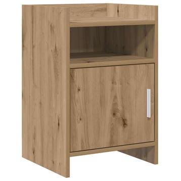 vidaXL Nachttafels Artisanaal eiken 40 x 36 x 60 cm Bewerkt, Huis en Inrichting, Slaapkamer | Nachtkastjes, Verzenden, Nieuw