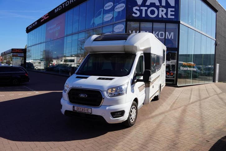 Benimar Cocoon 463 op Ford met automaat en twinbedden 47044, Caravanes & Camping, Camping-cars