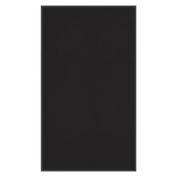 vidaXL Deurmat 115x200 cm zwart, Verzenden, Nieuw