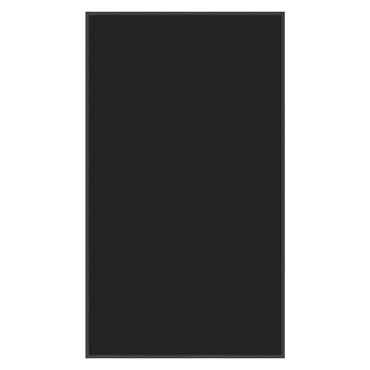 vidaXL Deurmat 115x200 cm zwart, Tuin en Terras, Deurmatten, Nieuw, Verzenden