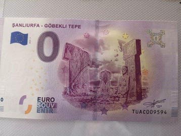 Europa. 0 Euro Banknote 2018/2019 (18 Banknotes) (Zonder
