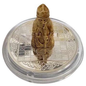 Kameroen. 500 Francs 2023 Bishop - Viking Chess Set 1/2 oz